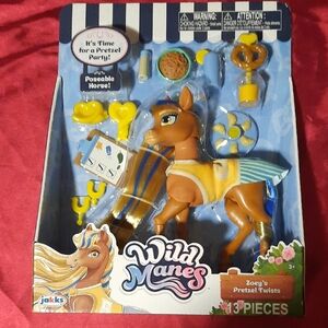 Wild Manes Poseable Horse Toy Zoeys Pretzel Twists 13 Piece Set